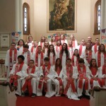 Confirmation class 2013